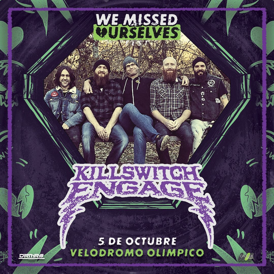We are playing first We Missed Ourselves fest in Mexico city this October 05th, tickets: wmof.boletia.com #WMOF