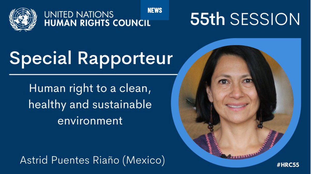 Today is my final day as the UN Special Rapporteur on the human right to a clean, healthy and sustainable environment.
I would like to thank all of the amazing people whom I met on this journey!
Please join me in giving a warm welcome to Astrid Puentes, the new Special Rapporteur