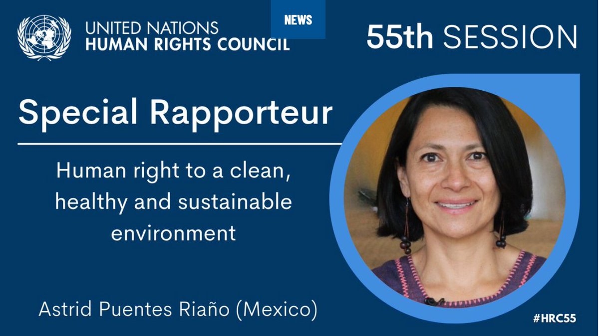 Today is my final day as the UN Special Rapporteur on the human right to a clean, healthy and sustainable environment. I would like to thank all of the amazing people whom I met on this journey! Please join me in giving a warm welcome to Astrid Puentes, the new Special Rapporteur