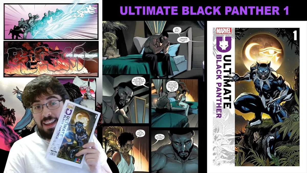 Su #youtubeitalia due chiacchiere sul nuovo #BlackPanther, il nuovo #UltimateUniverse continua qui! -> youtu.be/o8nleobW_cQ?si… #Marvel #MarvelComics #Marvelitalia #PaniniComics #PanteraNera #MarvelUltimate #Fumetti