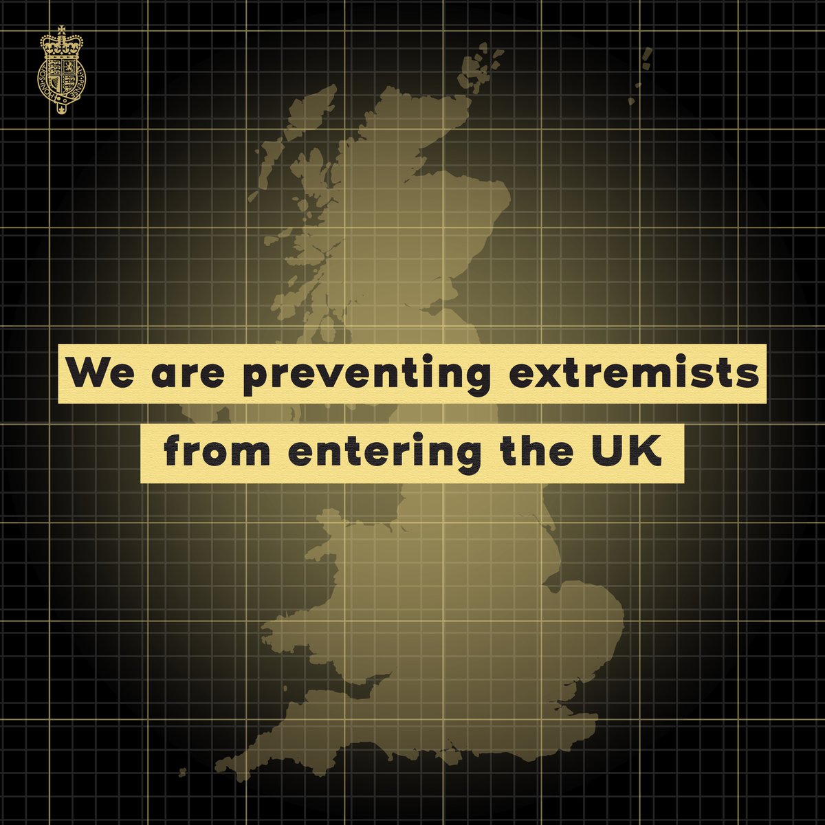 ukhomeoffice's tweet photo. We're launching a new taskforce with @FCDOGovUK to prevent foreign extremists from entering the country and spreading hate. 

The world has seen an unacceptable rise in antisemitism and anti-Muslim hatred since Hamas' attack on Israel. 

This will never be allowed in the UK.