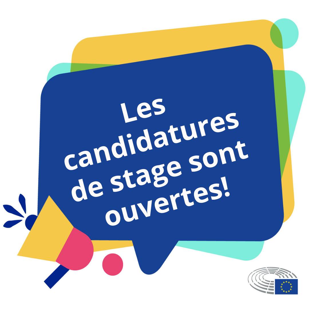 Vous êtes à la recherche d'un stage au sein d'une institution européenne ? 🇪🇺 Le Parlement européen propose plus de 400 stages Schuman à partir d'octobre 2024. Si vous êtes intéressé, déposez votre candidature avant le 31 mai 👉 ep-stages.gestmax.eu/search #StageSchuman