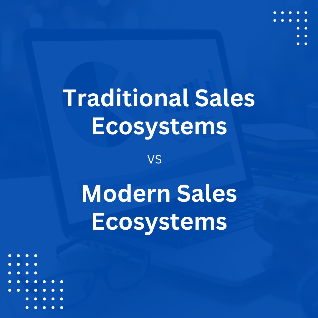 Explore the key differences between traditional sales ecosystems and modern sales ecosystems in our blog post - \nhttps://channelandsalesenablementblog.mindmatrix.net/evolution-of-the-sales-ecosystem/\n\n#PRM #SalesEnablement #PartnerMarketing #ChannelEnablement