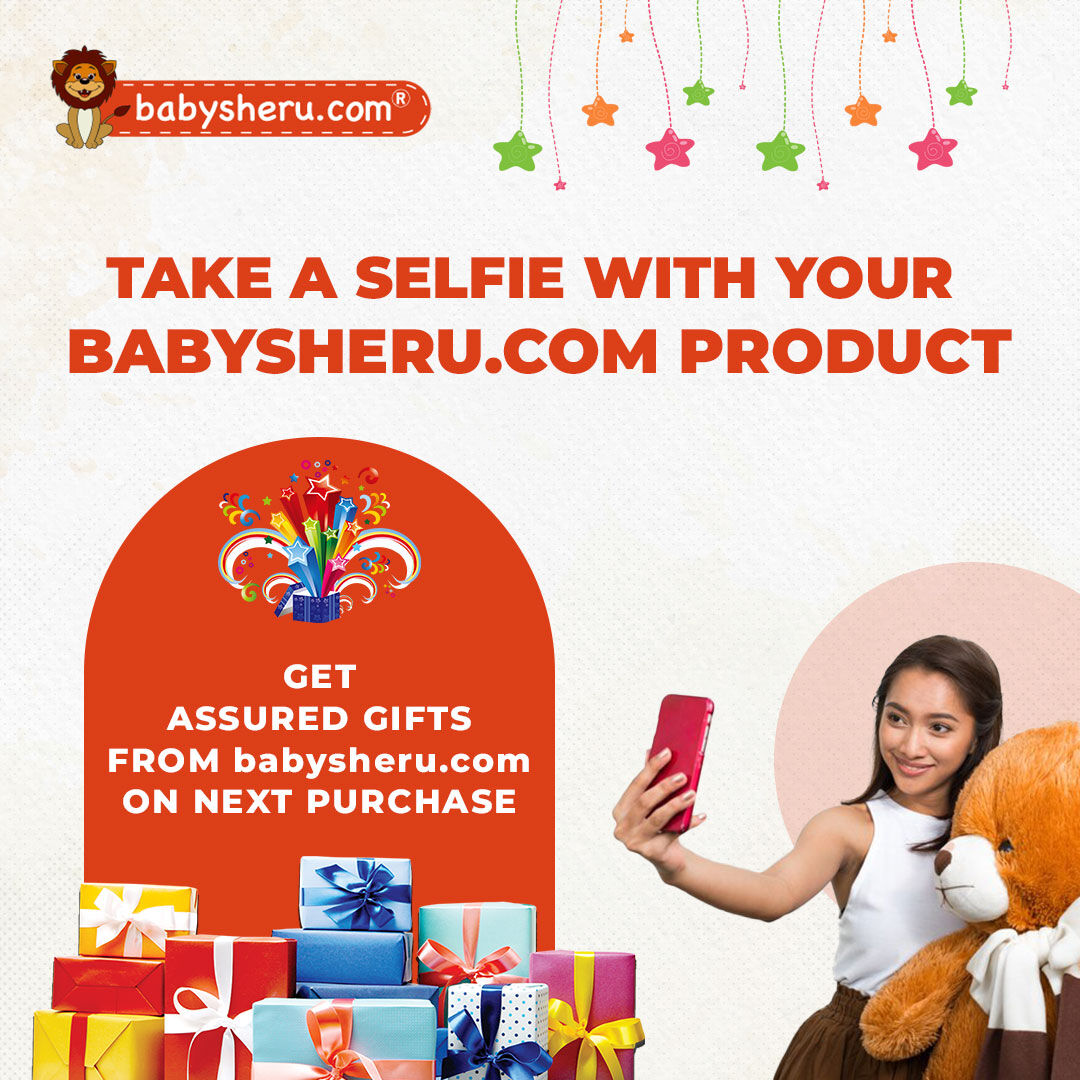 Strike a pose with your BabySheru.com product and win exciting gifts! 📸✨ Share your selfie showcasing our product for a chance to win special surprises. Let's capture those precious moments together! 🎁 

#SelfieWithBabySheru #WinGifts #BabySheruMoments