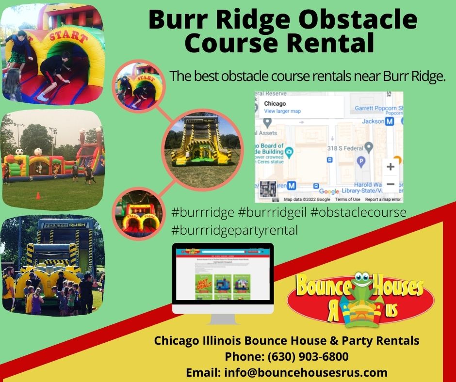 Book an obstacle course rental near Burr Ridge, IL today! Everyone loves a competitive race obstacle course to challenge their friend or family member. 
bouncehousesrus.com/obstacle_cours…
#chicagopartyrentals #burrridgeil #burrridge #obstaclecourse #inflatableobstaclecourse
