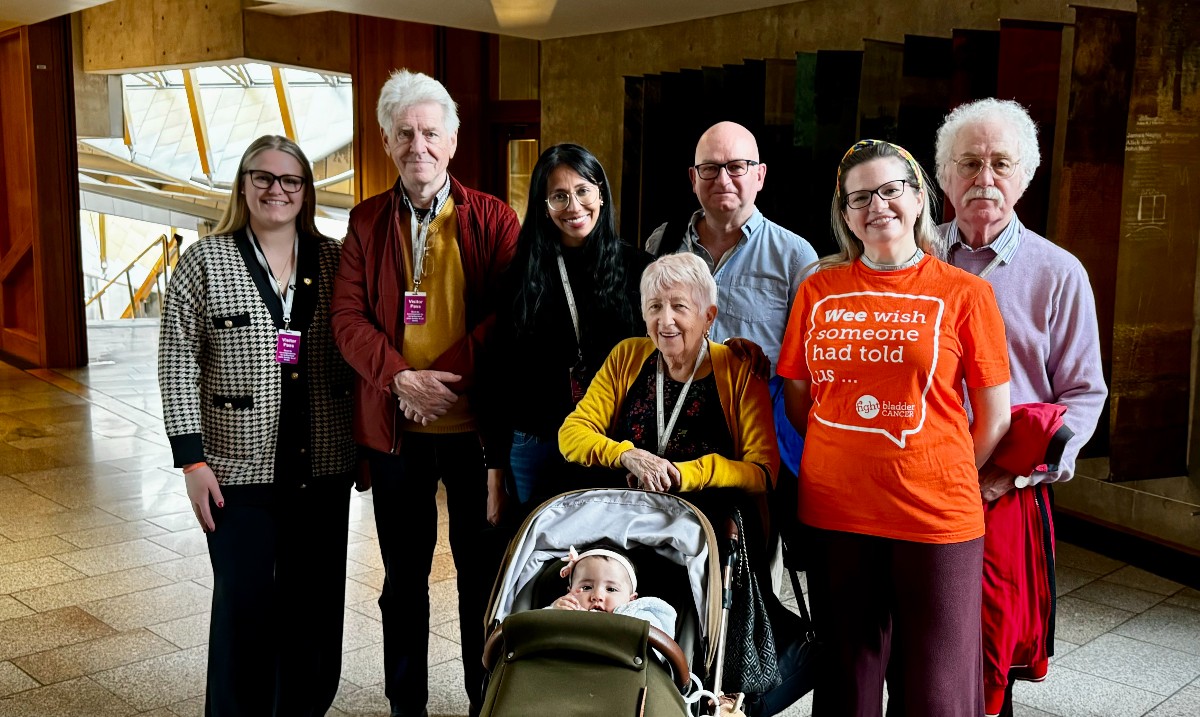 Members of the FBC team and our Scottish Steering Group visited the Scottish Parliament building this week to prepare for an upcoming exhibition. We are grateful for the ongoing support shown by MSPs in helping us to support people impacted by #BladderCancer in #Scotland.