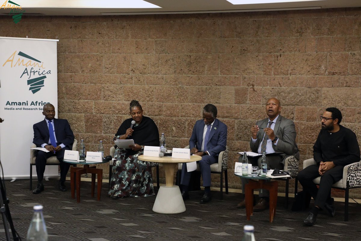 In her presentation, H.E. Ambassador Emilia Mkusa provided a review of the #AUPSC achievements, best practices, and challenges over the past 20 years. She emphasized the conflict prevention and resolution tools that the AUPSC has introduced. Some of these tools include the Panel