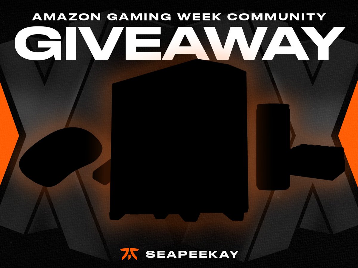 📢WANT A CHANCE TO WIN A PC?🎁The people at @amazonuk and @fnatic have spoken! Many more prizes throughout the week to celebrate Amazon Gaming Week! #ad To Enter ✅LIKE + RT ✅Click the link below (Psst...check back everyday for extra entries) gleam.io/0lgWb/amazon-g…