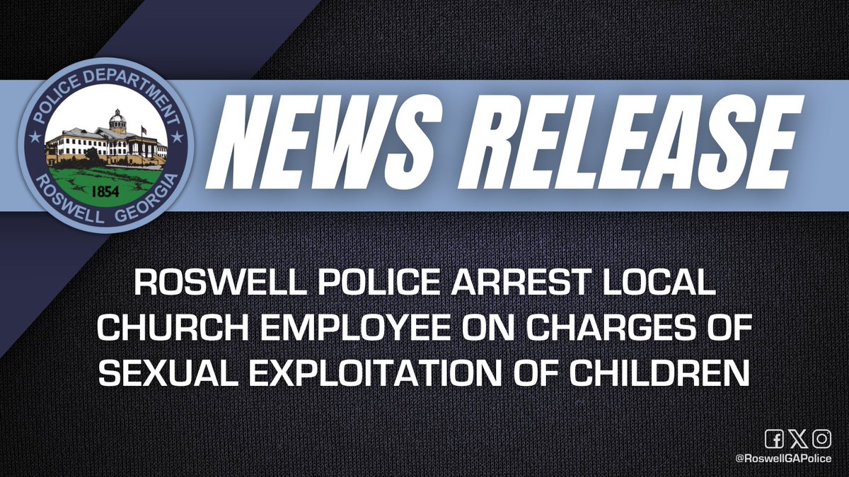 The Roswell Police Department’s Internet Crimes Against Children (ICAC) Unit has arrested 59-year-old Ralph Britt Jr. of Johns Creek on multiple charges of sexual exploitation of children (possession of child sexual abuse material). More: bit.ly/44tHl5x