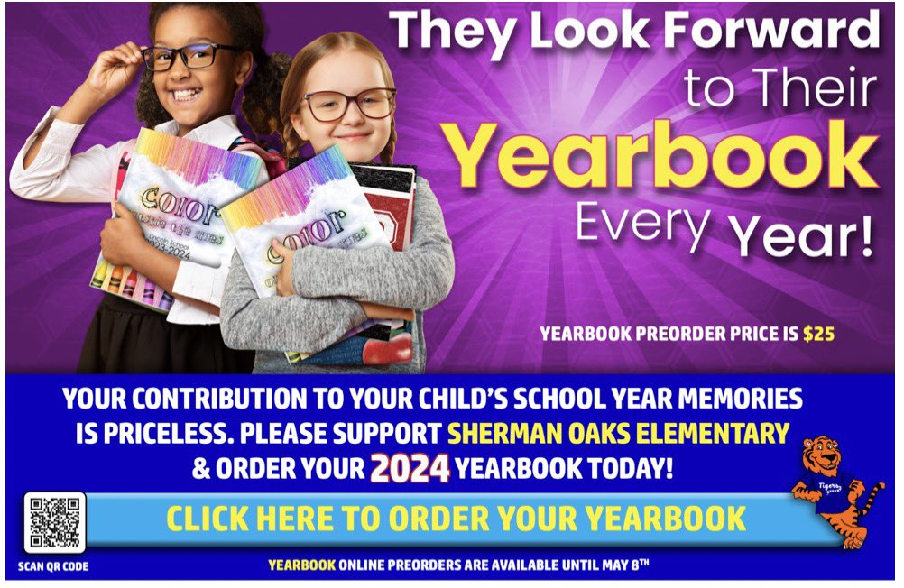If you haven’t placed your order for a yearbook, this week is your last chance. All orders are due by Friday May 3, 2024.