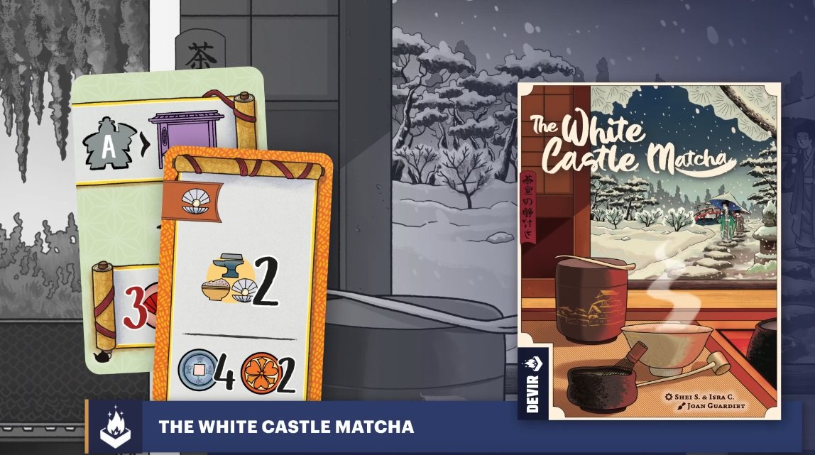 Good news #j2s !! Extension pour Le Château Blanc : Matcha prévue pour Essen ⤵️⤵️