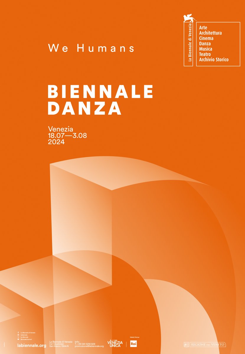 🎟 “Svelare la grande complessità, la contraddizione e il mistero della vita umana è una prerogativa professionale dei creativi del movimento invitati al Festival. Tutti gli artisti e le compagnie di quest’anno adottano il mezzo della danza come atto filosofico di comunicazione”: