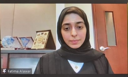 Fatima Alawar from @DubaiPoliceHQ, we are grateful for the work that you and colleagues do in building capacity for forensic practitioners and for many opportunities offered to domestic and international students needing training in different areas of forensic sciences.