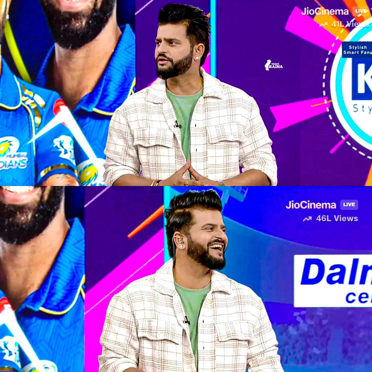 That Damnn SmiLe 🫰💙 #SureshRaina | @ImRaina | #Raina