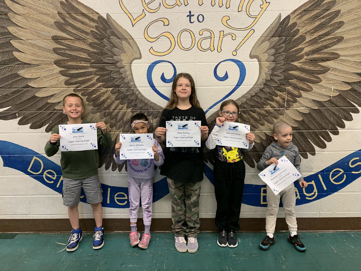 We are pleased to introduce our Super Soaring Eagles for the month of April! #ParmaProud #DentzlerEagles #PBIS