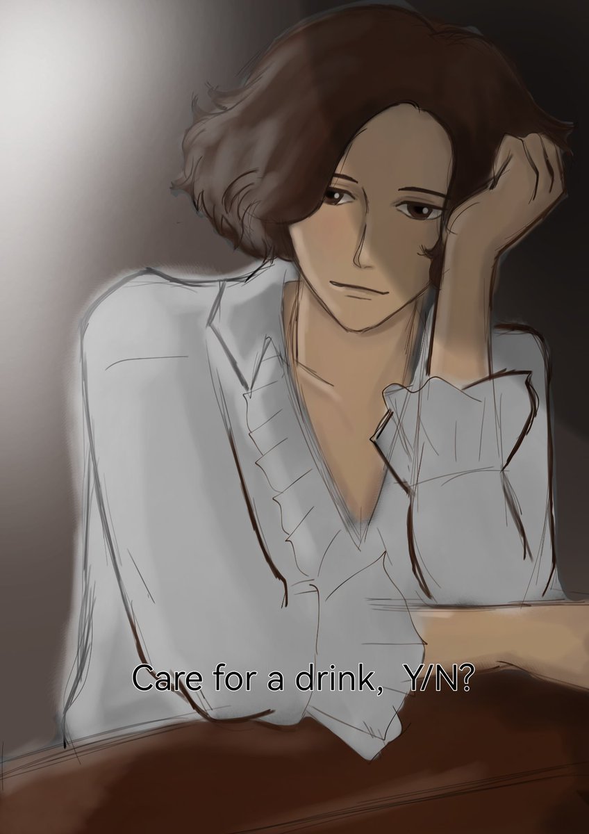 ' Care for a late night drink? ' 🍷 #liesofPfanart #LiesofP