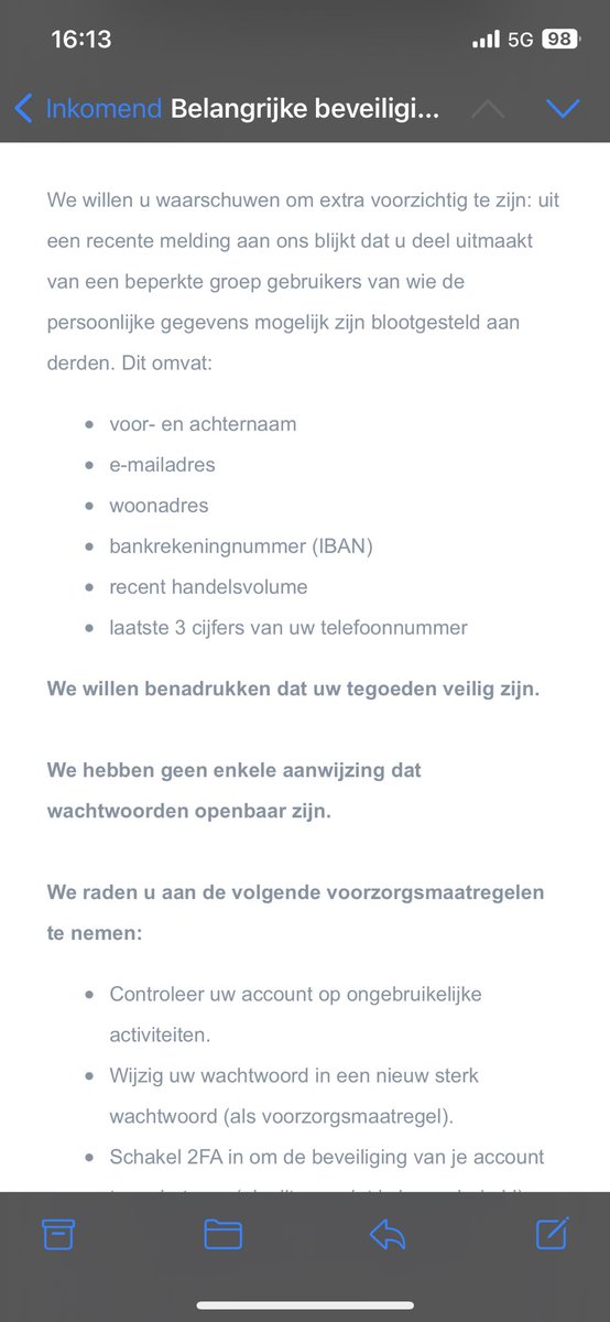 fais0x's tweet photo. @bitvavocom Bitvavo: dwingt je tot KYC
Bitvavo: lekt vervolgens je gegevens ??? https://t.co/D5RBr1GWil