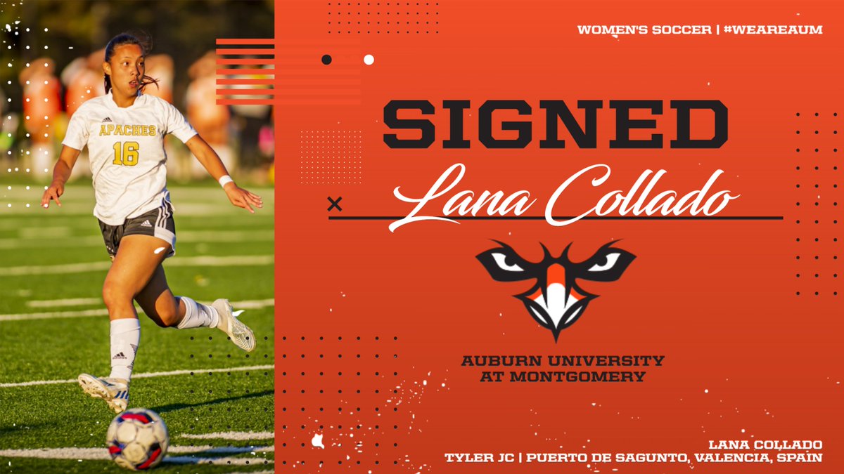 ✍️NEW SIGNEE✍️

 Welcome to the Warhawk ⚽️ fam, Lana!

#WeAreAUM