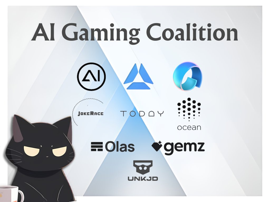 3.🧵 AI Gaming Coalition

The AI Gaming Coalition is a partnership of top game developers and key infrastructure providers, all driven by cutting-edge crypto AI technology. This ensures the optimal fusion of advanced AI technology, top-tier gaming experiences, and a continuously…