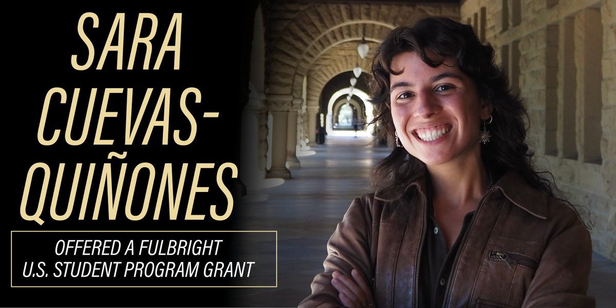 Congrats to Sara Cuevas-Quiñones who has been offered a Fulbright U.S. Student Program Grant! Sara is a #physics and #planetary student from @PurdueScience  who would be conducting research in Chile. #boilerup #thenextgiantleap @saraccuevas @PurdueNISO @PurdueEAPS @LifeAtPurdue