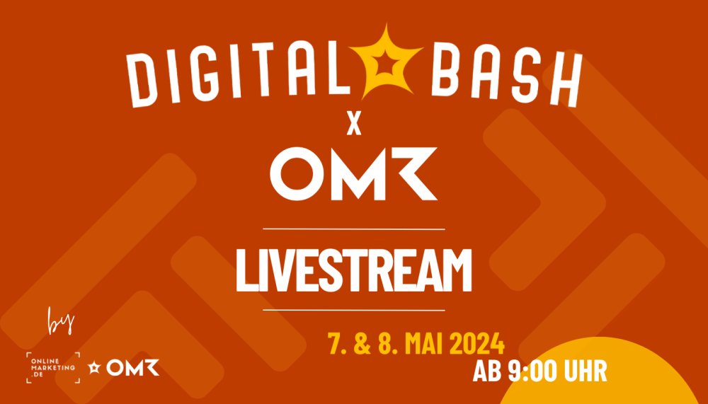 Die OMR 2024 überzeugt durch internationale Weltstars und bietet auch zahlreiche Möglichkeiten zur Wissensaneignung, Inspiration und nicht zuletzt zum Networking. Wir streamen live und haben Insights: Digital Bash x OMR Livestream (inklusive Gewinnspiel). onlinemarketing.de/veranstaltunge…