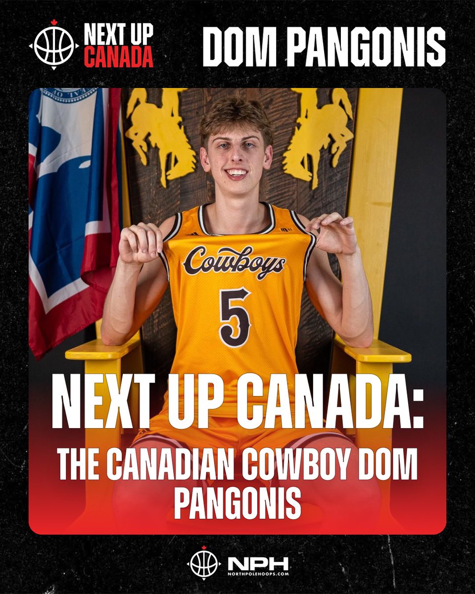 “Wyoming fans can expect a guy dedicated to his craft, someone who just wants to win no matter what the situation is, and someone who is going to be a dog on the court.” Full Interview with one of Canada’s most next-level-ready Prospects @dompangonis 👇 northpolehoops.com/2024/04/30/nex…