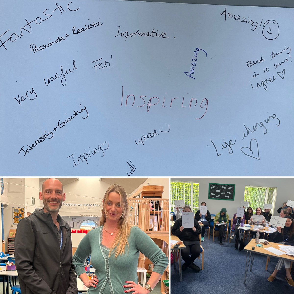 Today I worked with the lush #teachers and #teachingassistants at Oldbrook School to deliver a session introducing my Toolkit for #adaptiveteaching
So moved by the feedback: 
😊 “Amazing”
😊 “Best training in 10 years!”
😊 ‘Life-changing’
#teachertraining #headteachers #coaching