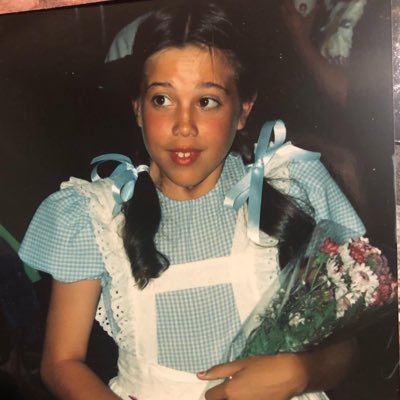 GarlandGerber's tweet photo. A young Dorothy from The Wizard of Oz…by far the most favorite character I ever played. The irony is, the themes of our lives have an eerily amount of parallel. 
“You've always had the power my dear, you just had to learn it for yourself.” #NewProfilePic https://t.co/j434OBLFjD