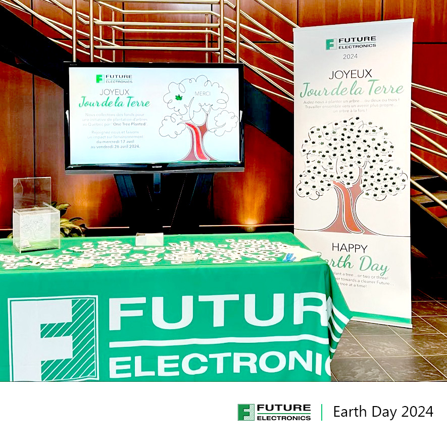 🌎 In honor of Earth Day, our Future Electronics' employees donated towards a tree planting initiative in Quebec by One Tree Planted, a non-profit organization focused on global reforestation.  🌲 #earthday2024 #futureelectronics #onetreeplanted