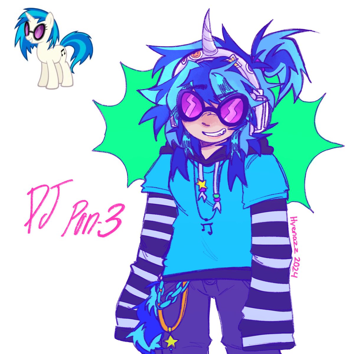 Wooaaah dj sillyness,, (dj pon-3 is one of my favorite mlp characters especially thats still around for friendship is magic
#mlpfanart #mlpfim #mlp #art