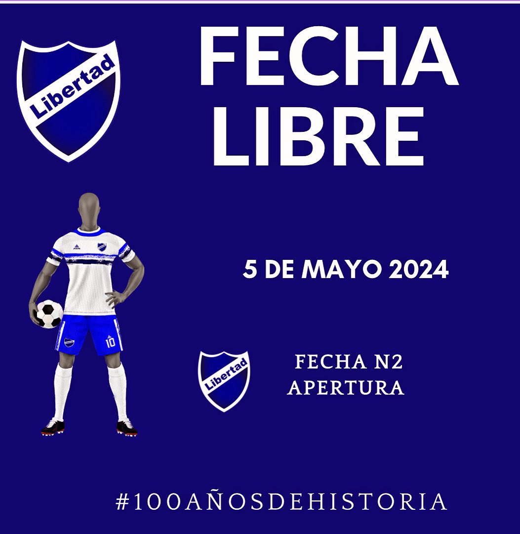 Este Finde el Nietense, queda Libre, el plantel seguirá preparándose de cara lo que es el Campeonato Apertura de la Liga Agraciada.