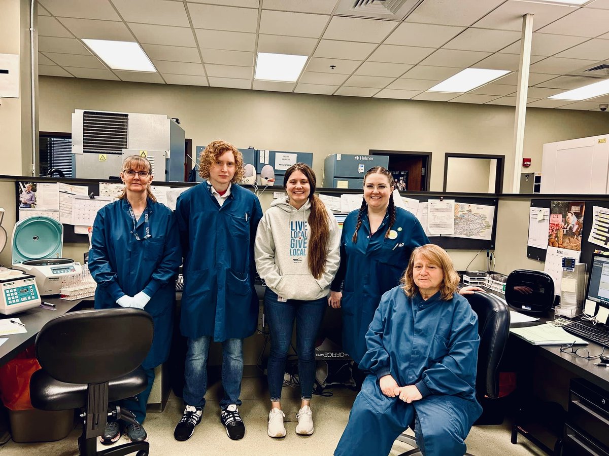 We recently celebrated Medical Laboratory Professionals Week. KBC features three labs – reference, components and testing – to ensure a healthy blood supply is provided to local hospitals. Shoutout to all of our awesome technicians who play a vital role in saving local lives!