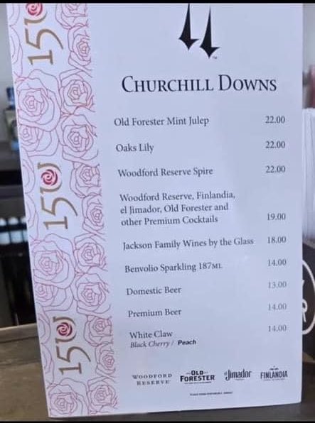 What are you ordering? Or ARE you? 👀🥃🐎 #churchhilldowns #kentuckyderby #mintjulep #oakslily #talkderbytome #derby #runfortheroses