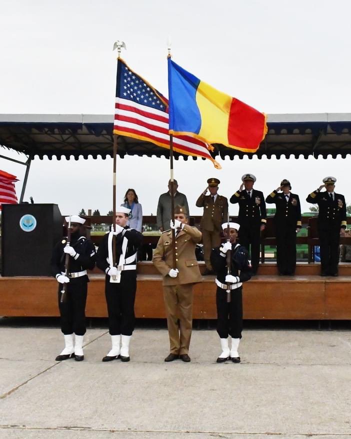 Change of command at #BMD site in #Deveselu, #Romania. 
#WeAreNATO