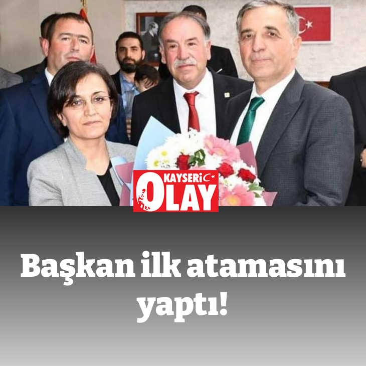 BAŞKAN İLK ATAMASINI YAPTI!
kayseriolay.com/baskan-ilk-ata…
#kayserihaber #kayseriolay #tomarzabelediyesi #osmankoç