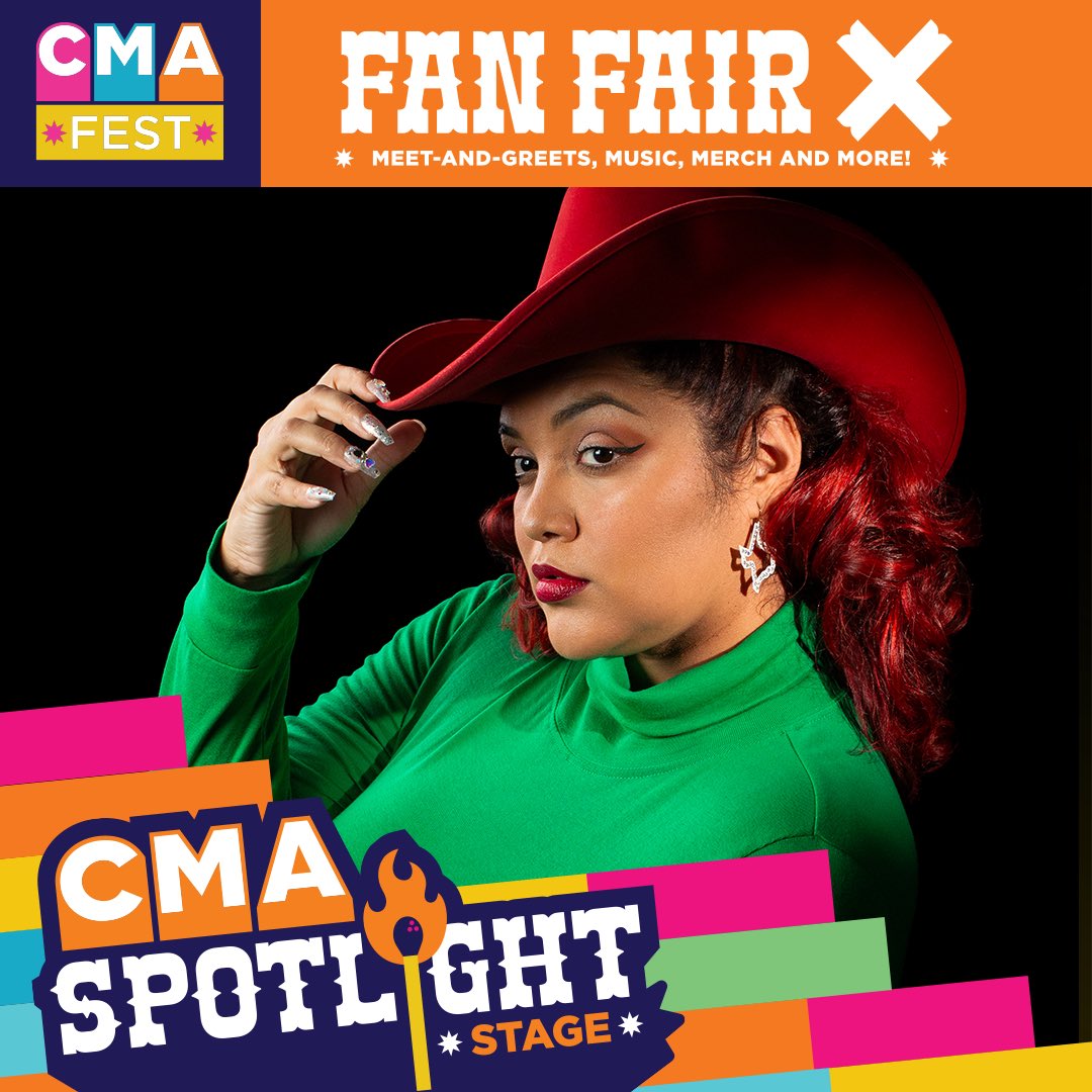 'TEJANO REJOINS COUNTRY'!!!
I'm beyond excited to share that @cma has announced that I'll be performing at #CMAfest on the Spotlight Stage SUNDAY June 9 (1:00PM)  inside Fan Fair X to support music education through the @cmafoundation 
Tickets & details: CMAfest.com/FanFairX