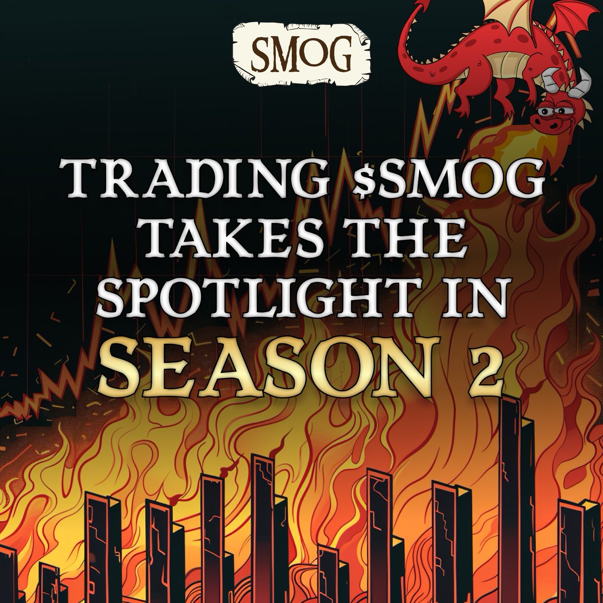 #Dragons, here's the scoop for the #SMOG #Airdrop Season 2: 🐲

Trading $SMOG takes the spotlight! 💹

It's the key to levelling up your XP! 📊

So, why hesitate? Climb the leaderboard now! 🚀⬇️

bitesly.io/b_SMOG_MEXC

#SmogSwap #TradeSmog #Solana #Binance