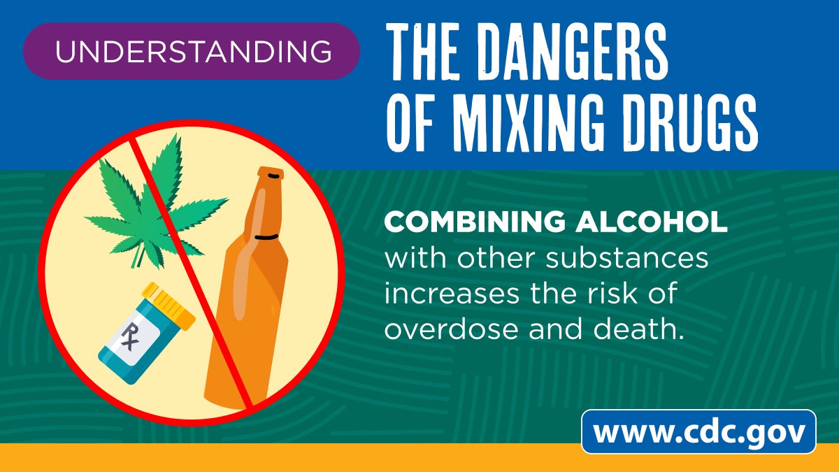 Mixing alcohol with other substances like #opioids can increase the risk of overdose. Know the risks: bit.ly/44omUaj
#AlcoholAwarenessMonth