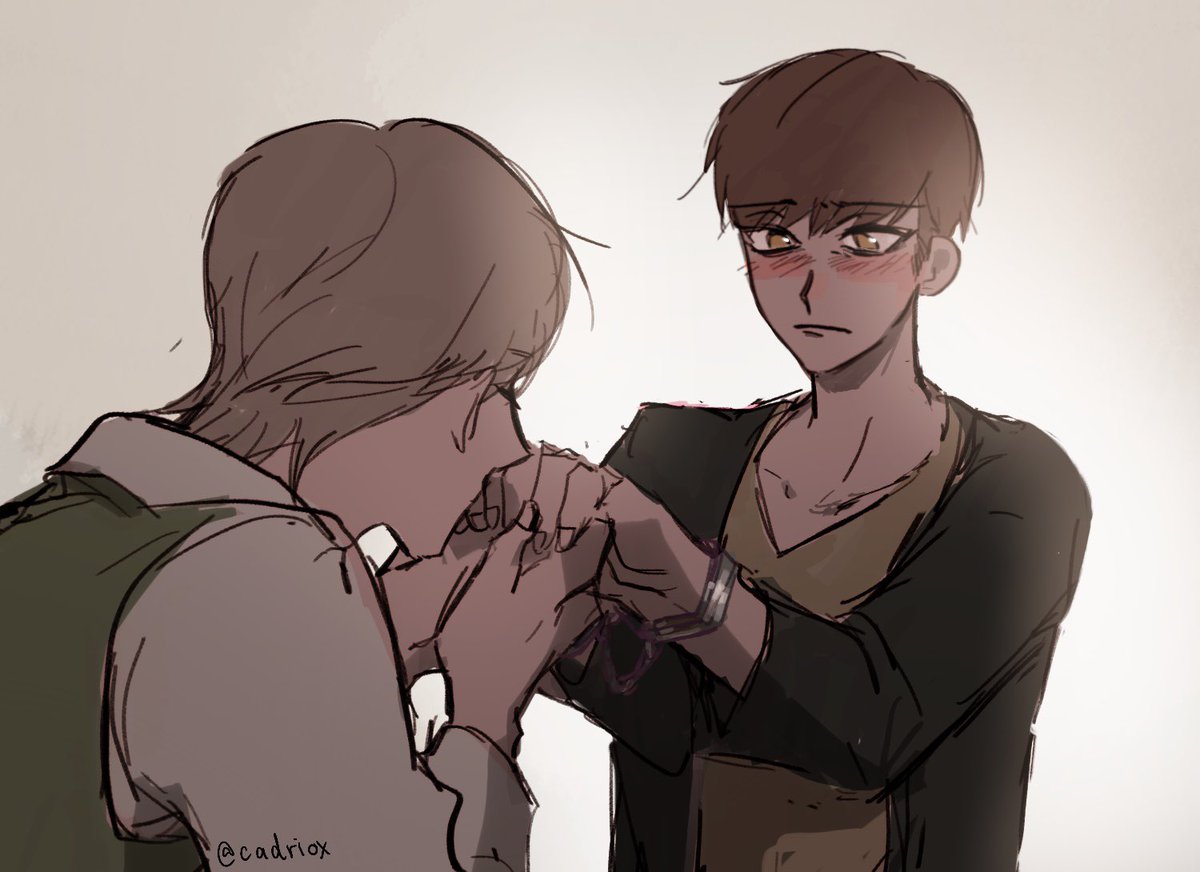 cadriox's tweet photo. Day 3: canon divergence
(Something from my Floch lived AU!)

 #fjweek2024 https://t.co/X5vAvEBmlk