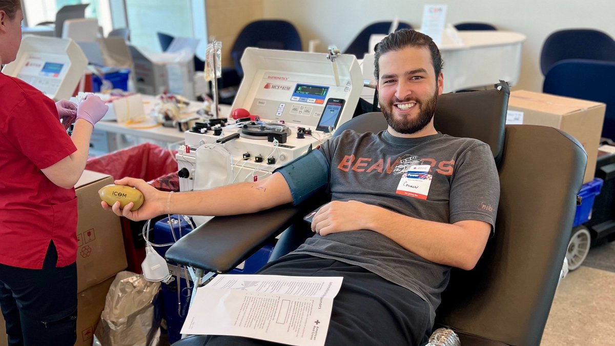 ICOM students, faculty, staff and community members participated in a blood drive on campus with @redcrossidaho. A total of 54 units of blood was collected, surpassing the drive goal of 50! 💪 #IdahoCOM #ICOM #BloodDrive #RedCross #MedicalSchool #MedSchool