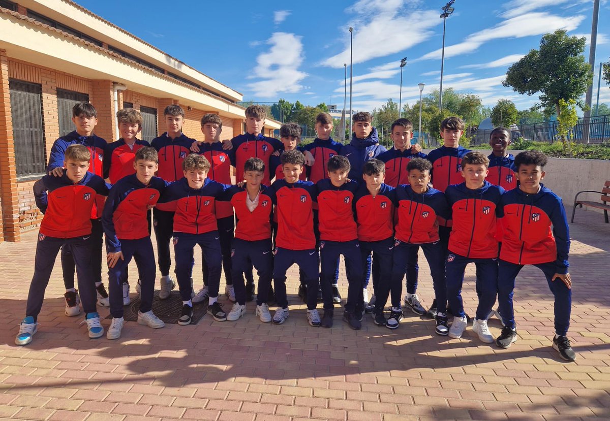 SUPERLIGA INFANTIL A.D.U. Carrascal A 1-3 Atlético de Madrid Infantil A ⚽️ Prince (2) y Obarrio