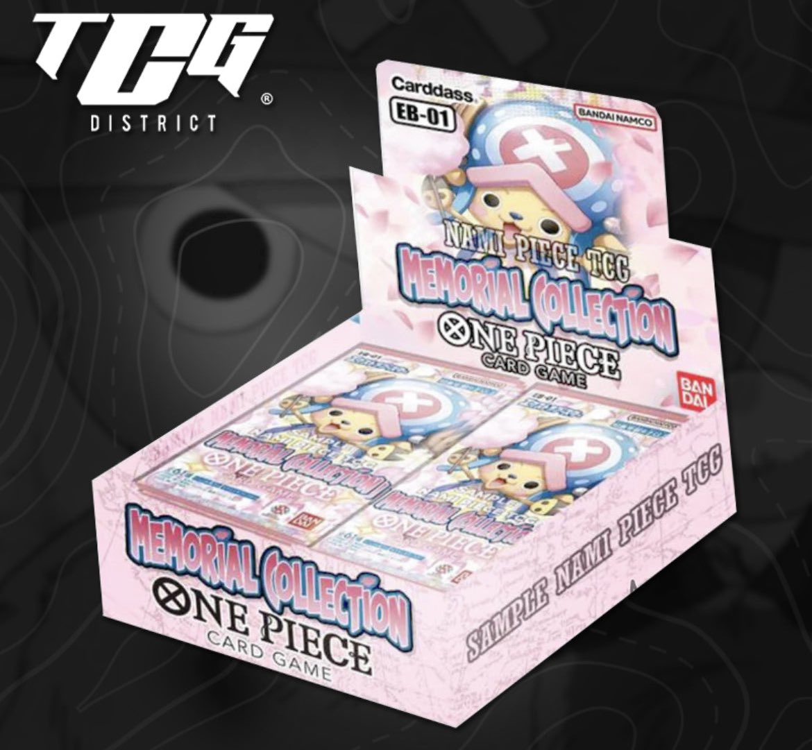 Giving away 1 English EB01 Booster box Winner will be picked May 4th @ 11:00AM CT Rules - Like-Follow-retweet tag a one piece fan down below 🏴‍☠️🏴‍☠️🏴‍☠️🏴‍☠️🏴‍☠️🏴‍☠️