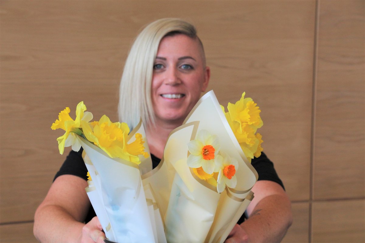 Today, Rehab Services sold flowers in our main lobby as part of a new provincial and regional patient employment training partnership. 💐 All of the bouquets were sold within a matter of minutes. Thank you to everyone who picked up a beautiful bouquet. 🙏🫶