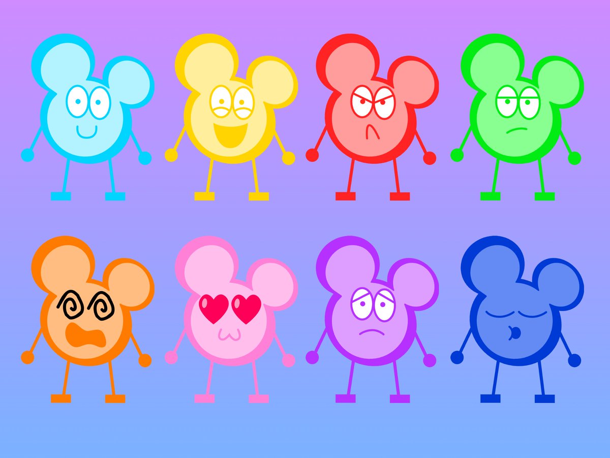 Booblegums from My Boo 2 as MouseHeadz characters.