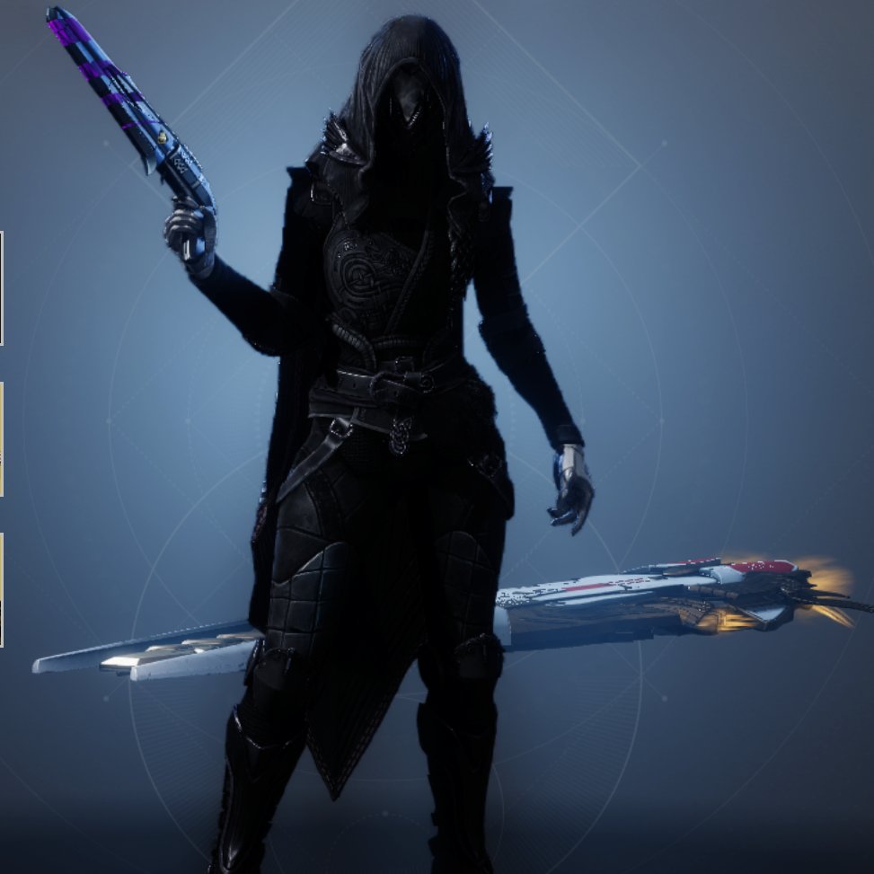 yeeeeesss mwahahaha #superblack #destiny2fashion