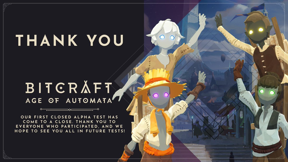 Thank you for joining us in Alpha 1!

#bitcraft #mmorpg #sandbox #gamedev #mmo #cozygames #cinematic #alpha #alphatest
