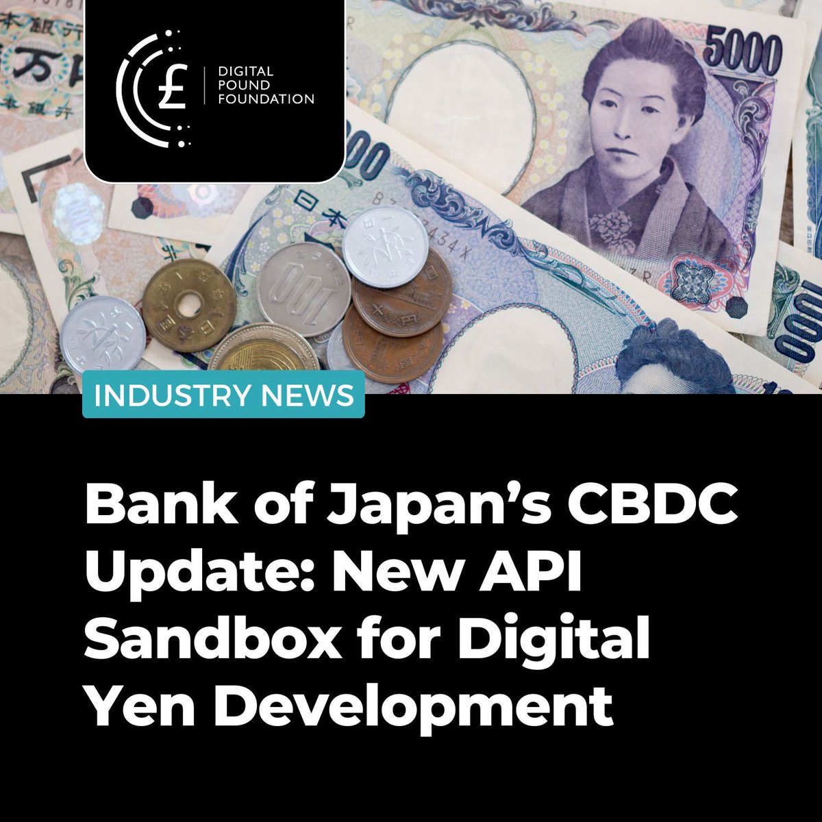The #Bank of #Japan (#BoJ) recently shared insights from an interim report on its ongoing exploration into a #centralbank #digitalcurrency, highlighting the launch of a #CBDC API Sandbox earlier this month. Learn more 👉 buff.ly/4b2FnM8
