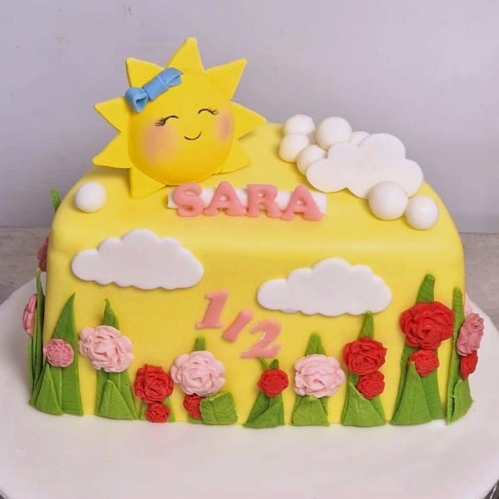 𝗦𝘂𝗻𝘀𝗵𝗶𝗻𝗲! ☀️ 

#cakes #customcakes #childrenscakes #themedcakes #celebrate #birthdays #chidlrensparties #halfacake