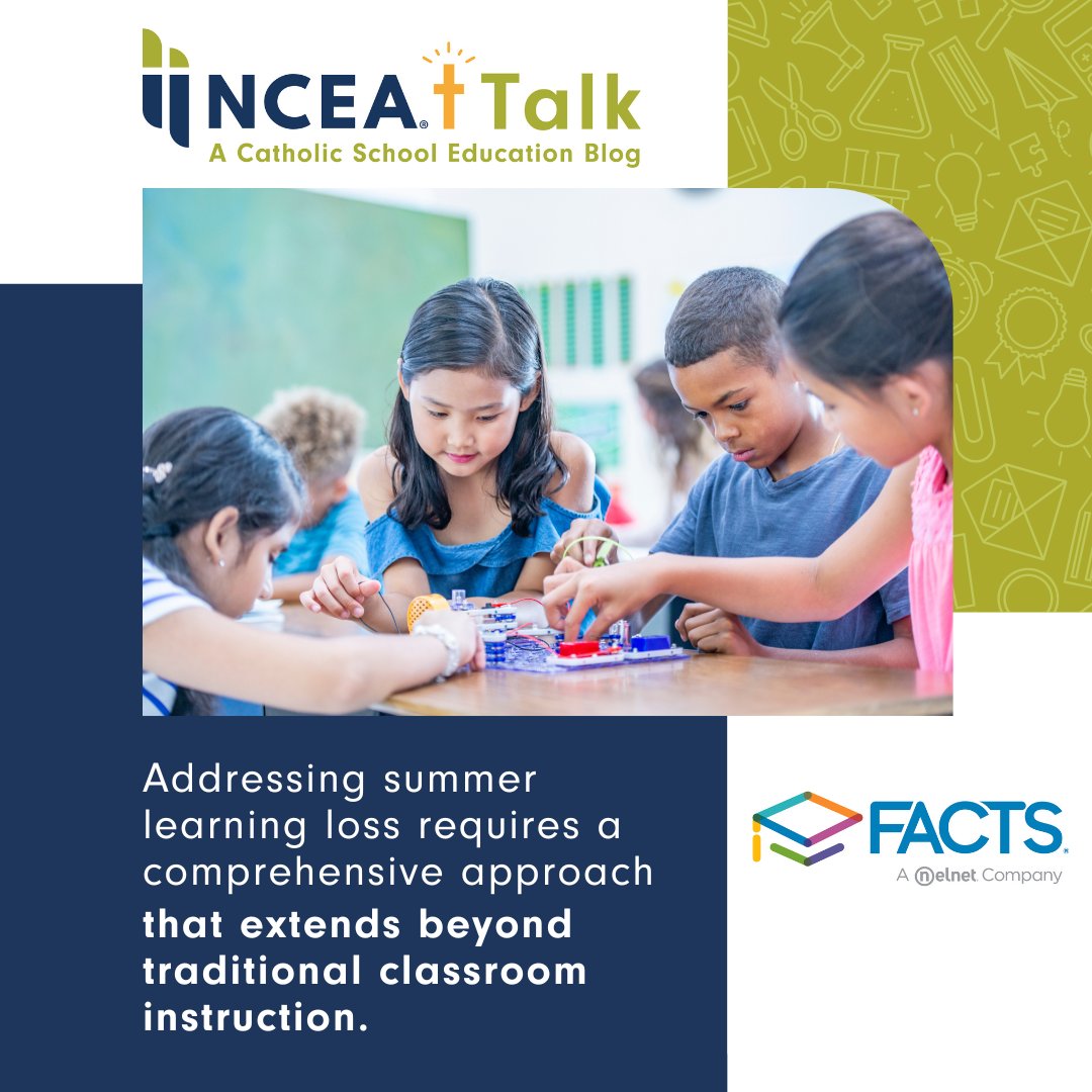 In this blog, @FACTSMgt outlines a comprehensive summer school plan designed to mitigate summer learning loss and prepare your students for the school year ahead. Read more: nceatalk.org/2024/04/bridgi…