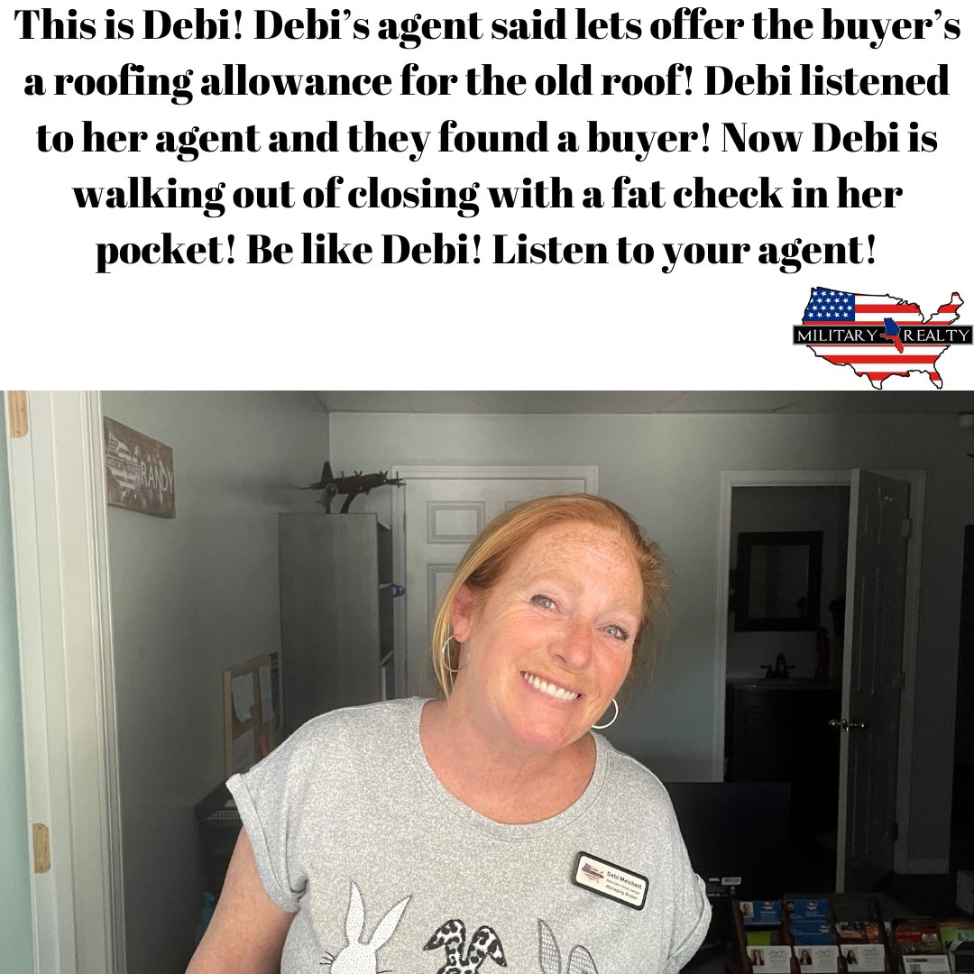 Good job Debi! Be like Debi and walk away with fat checks! Give us a call if you have any real estate needs! 912-882-4226 #realtorlife #buyersagent #buyingahome #sellersagent #sellingyourhome #realestate #southeastgeorgia #northeastflorida #RealEstateExcellence #homesweethome